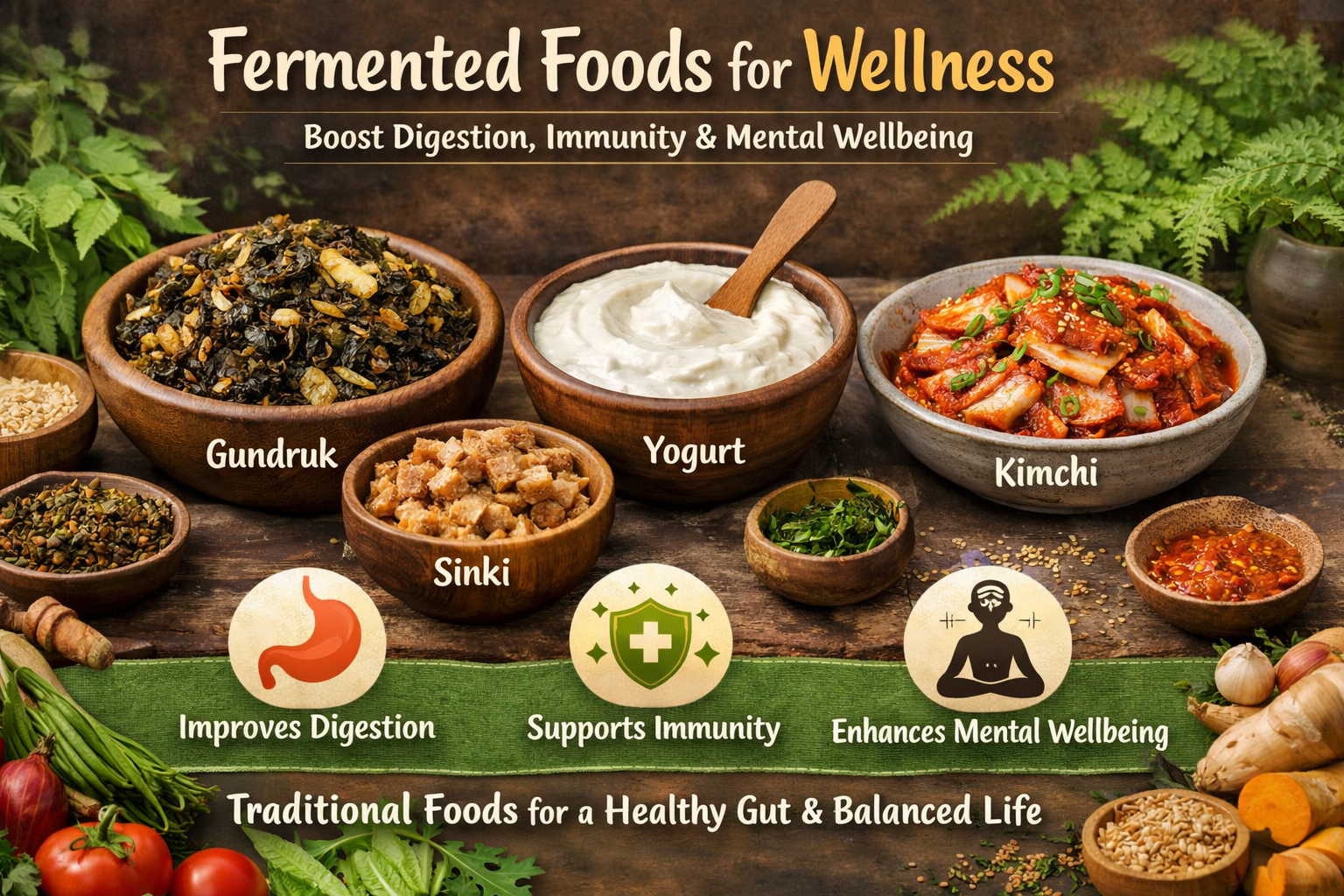 The Power of Fermented Foods: Traditional Nutrition for Modern Wellness