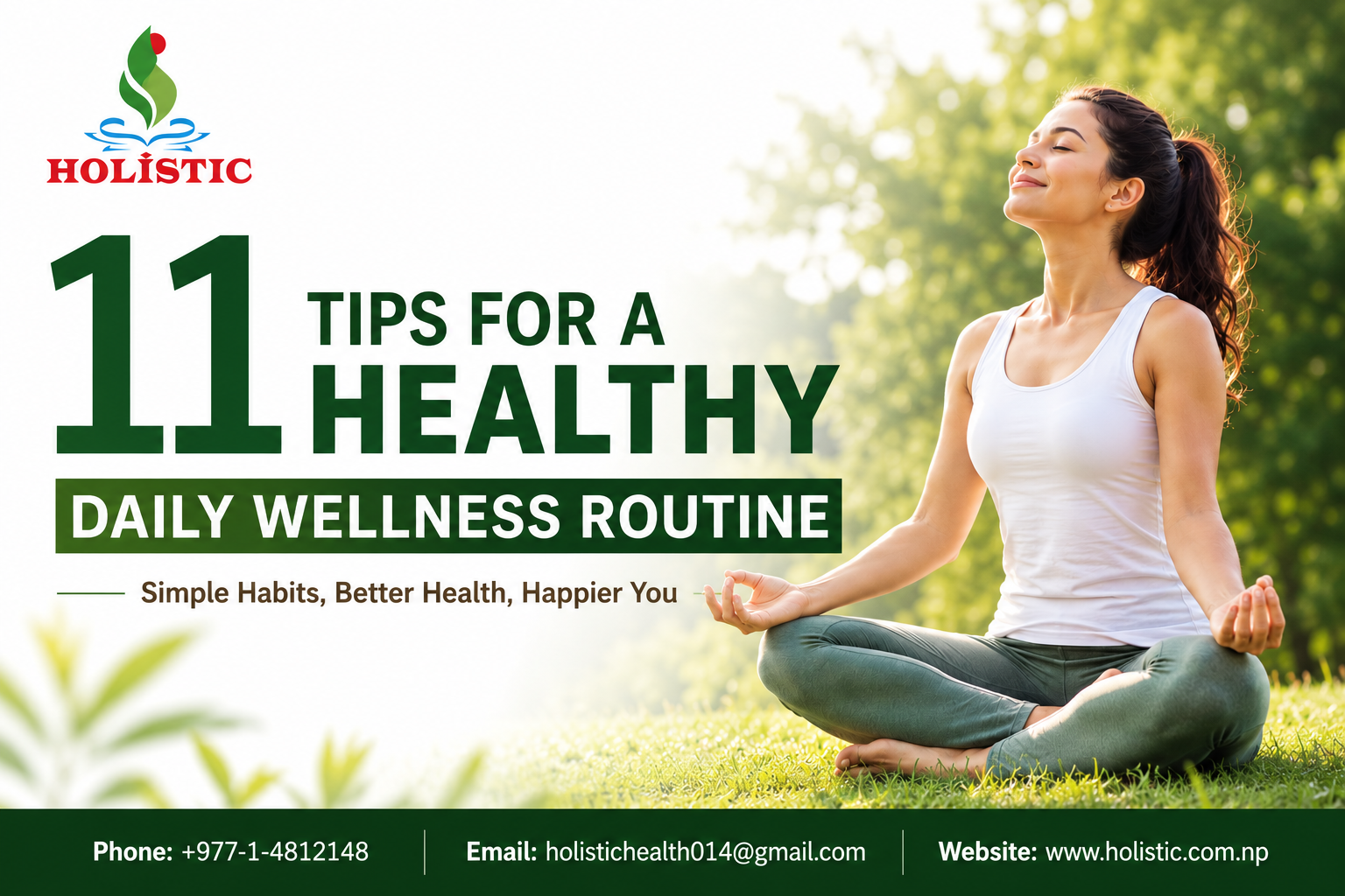 11 Tips for a Healthy Daily Wellness Routine